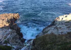 From above video of water stream