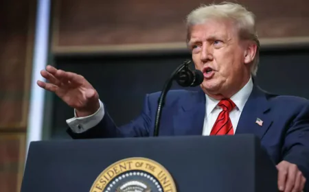 নিজেকে ভেনেজুয়েলার ভারপ্রাপ্ত প্রেসিডেন্ট ঘোষণা ট্রাম্পের