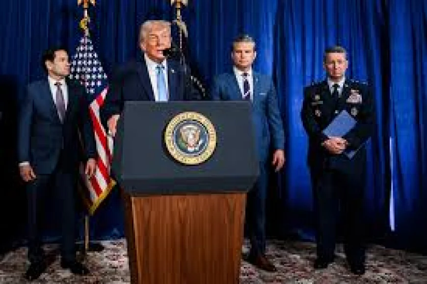 ইরানের বিরুদ্ধে কঠিন পদক্ষেপের হুঁশিয়ারি দিলেন ট্রাম্প