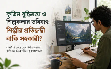 কৃত্রিম বুদ্ধিমত্তা ও শিল্পকলার ভবিষ্যৎ: শিল্পীর প্রতিদ্বন্দ্বী নাকি সহকারী?
